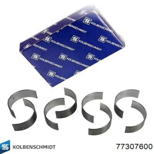 Do koszyka 77307600 Kolbenschmidt Panewki korbowodowe wału korbowego, zestaw, standardowe (STD)