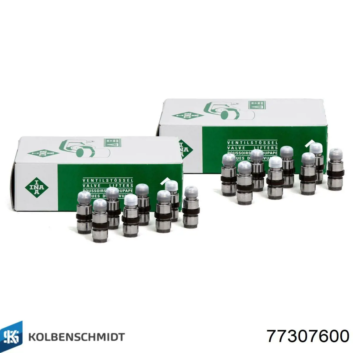 77307600 Kolbenschmidt Panewki korbowodowe wału korbowego, zestaw, standardowe (STD)