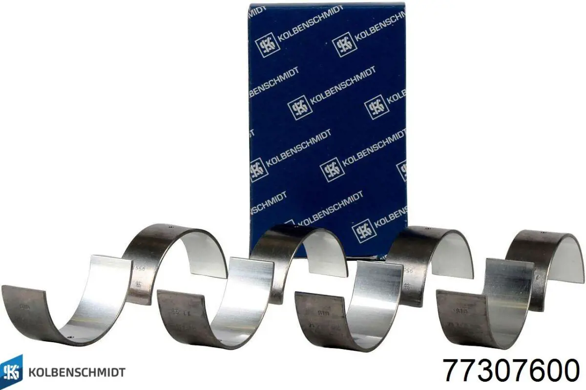 Panewki korbowodowe wału korbowego, zestaw, standardowe (STD) Kolbenschmidt 77307600 cena, od 23,95 USD