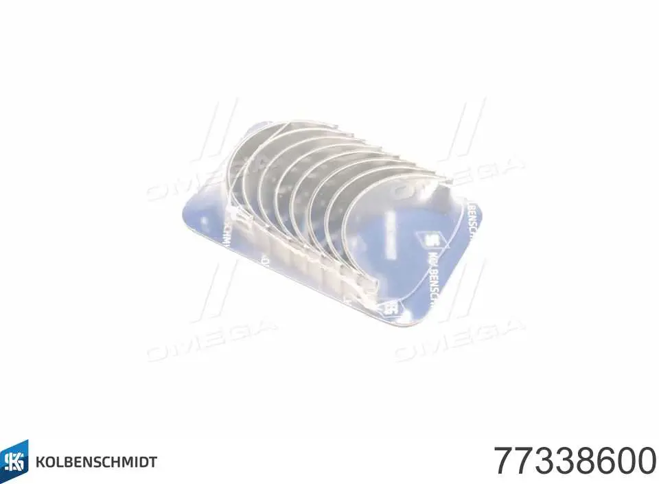 77338600 Kolbenschmidt Panewki korbowodowe wału korbowego, zestaw, standardowe (STD)