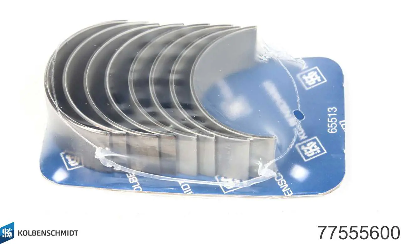 Panewki korbowodowe wału korbowego, zestaw, standardowe (STD) Kolbenschmidt 77555600 cena, od 91,62 USD