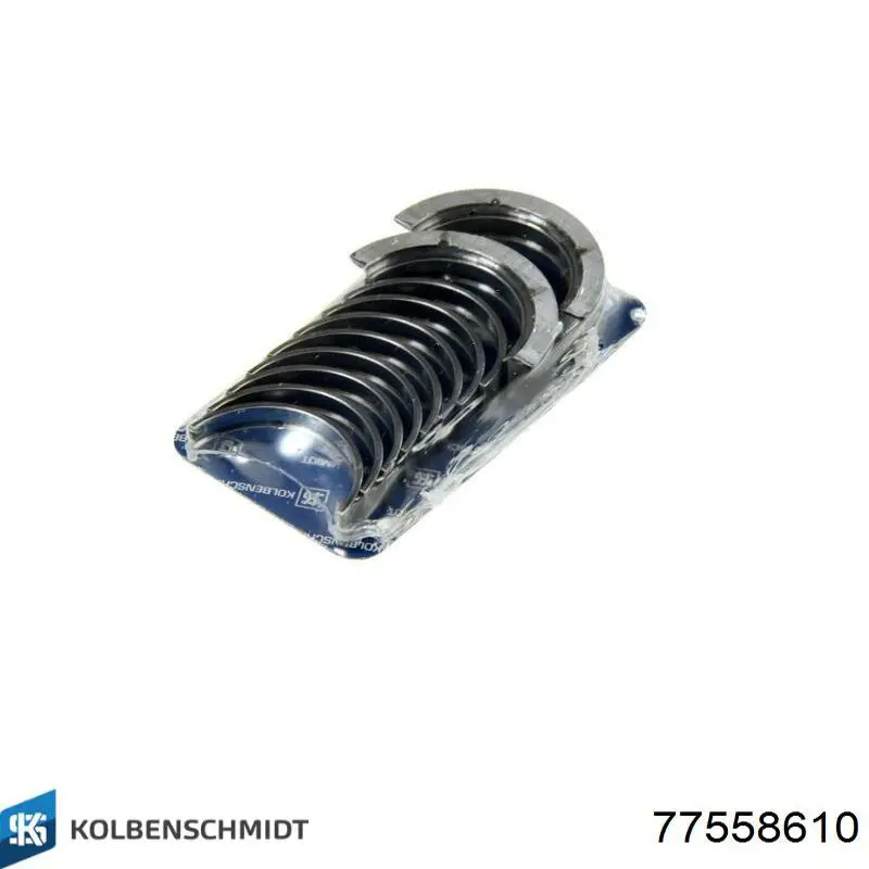 Panewki główne wału korbowego, zestaw, 1. naprawa (+0,25) Kolbenschmidt 77558610 cena, od 44,54 USD