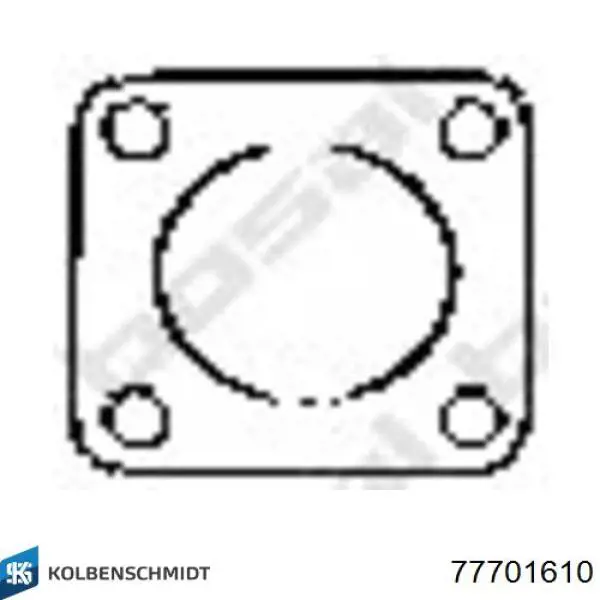 77701610 Kolbenschmidt Panewki korbowodowe wału korbowego, zestaw, 1. naprawa (+0,25)