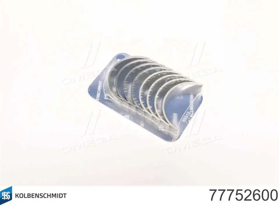 Panewki korbowodowe wału korbowego, zestaw, standardowe (STD) Kolbenschmidt 77752600 cena, od 33,17 USD