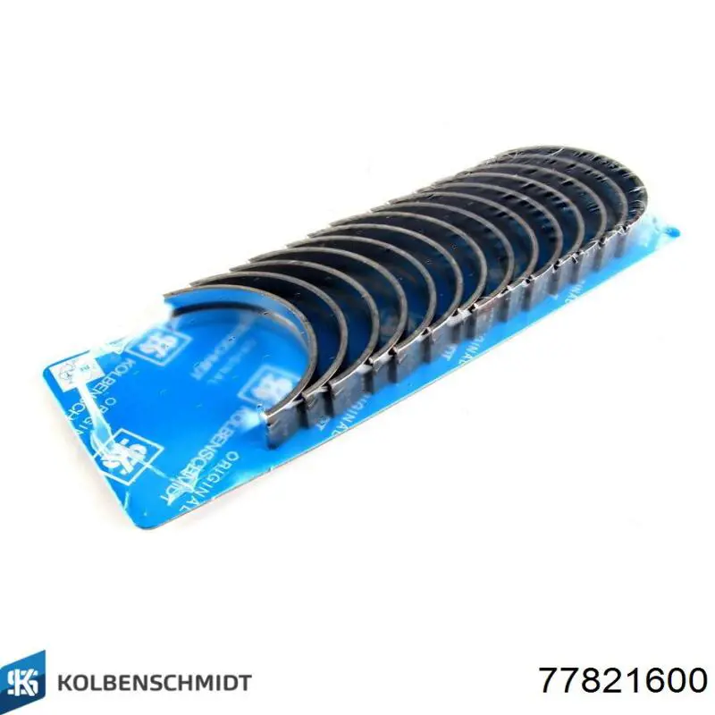 Panewki główne wału korbowego, zestaw, standardowe (STD) Kolbenschmidt 77821600 cena, od 52,89 USD