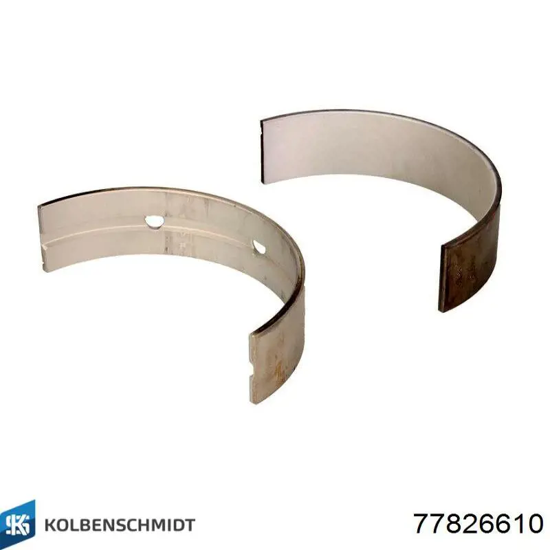 77826610 Kolbenschmidt Panewki główne wału korbowego, zestaw, 1. naprawa (+0,25)