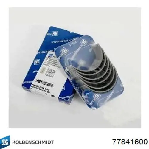 77841600 Kolbenschmidt Panewki korbowodowe wału korbowego, zestaw, standardowe (STD)