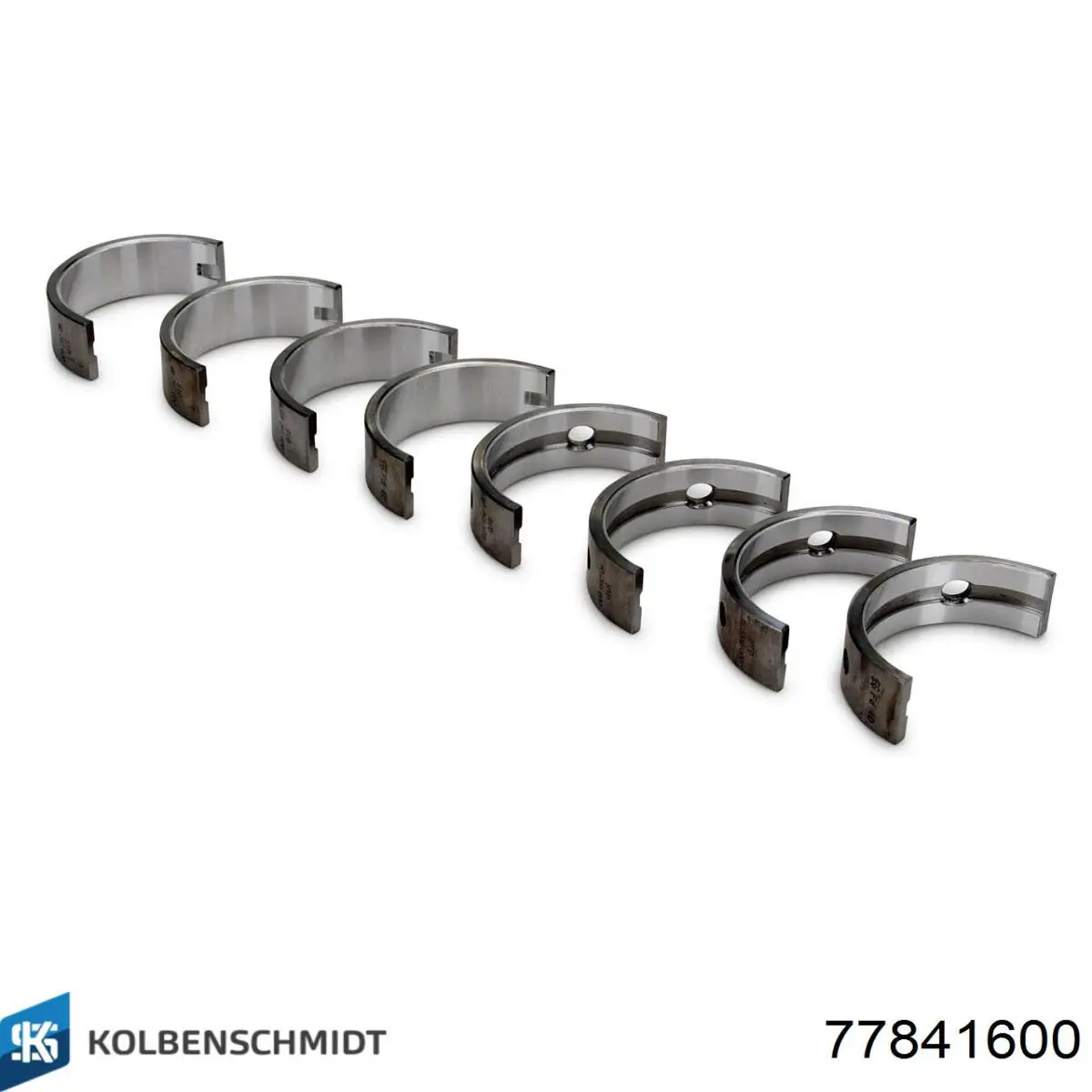 Panewki korbowodowe wału korbowego, zestaw, standardowe (STD) Kolbenschmidt 77841600 cena, od 11,76 USD