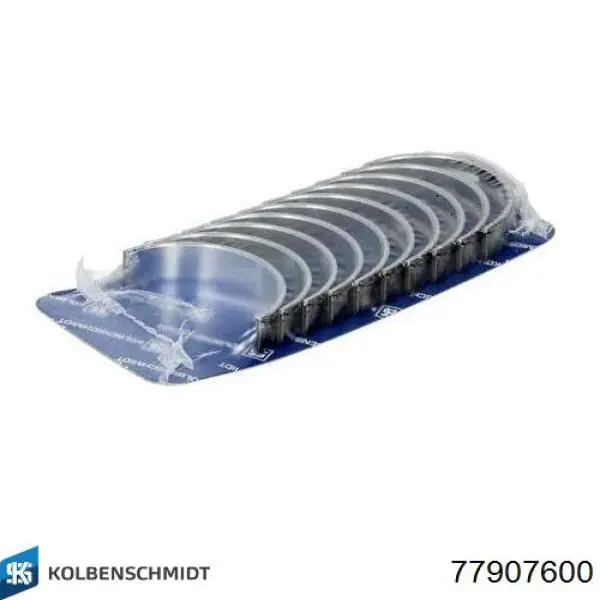 Panewki główne wału korbowego, zestaw, standardowe (STD) Kolbenschmidt 77907600 cena, od 29,86 USD