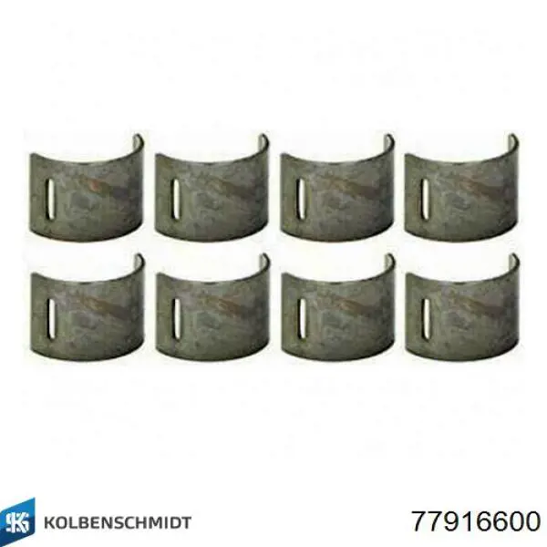 77916600 Kolbenschmidt Panewka wałka rozrządu, standardowa, zestaw