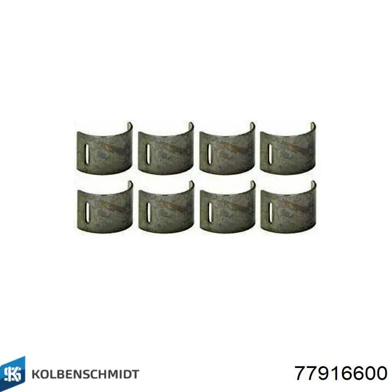 77916600 Kolbenschmidt Panewka wałka rozrządu, standardowa, zestaw