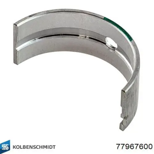Panewki korbowodowe wału korbowego, zestaw, standardowe (STD) Kolbenschmidt 77967600
