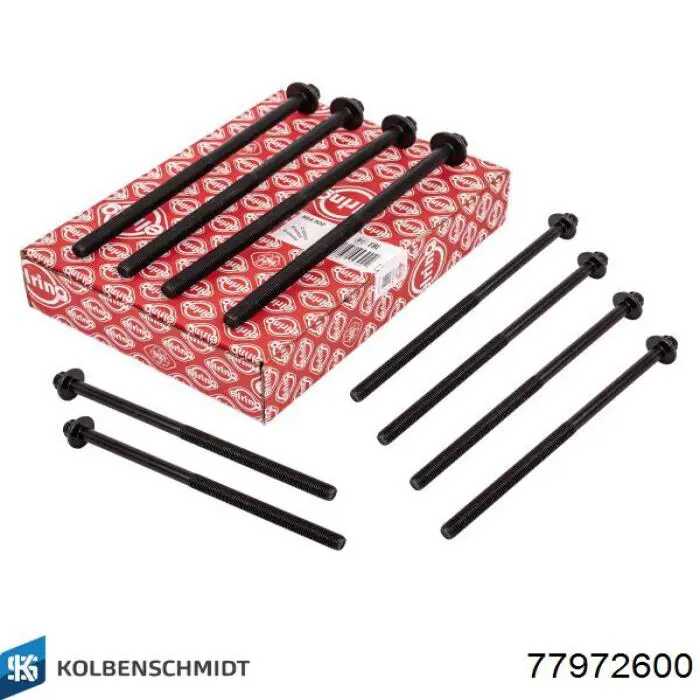 Panewki korbowodowe wału korbowego, zestaw, standardowe (STD) 77972600 Kolbenschmidt