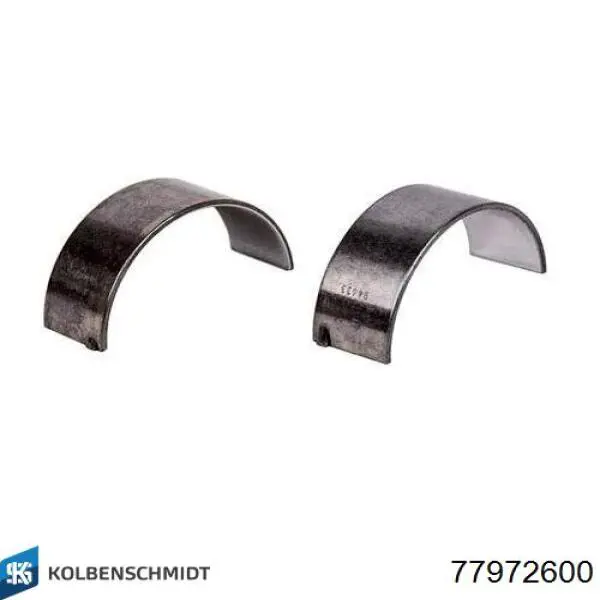 Panewki korbowodowe wału korbowego, zestaw, standardowe (STD) Kolbenschmidt 77972600 cena, od 24,53 USD
