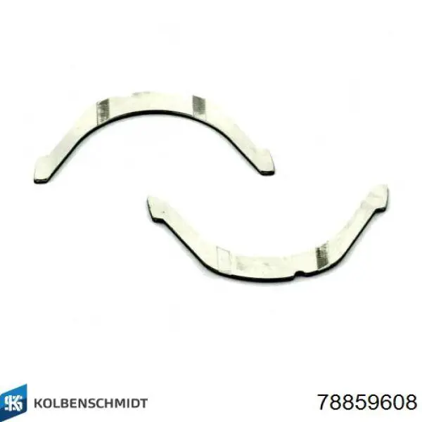 Do koszyka 7701462824 Renault (RVI) Półpierścień oporowy wału korbowego, STD, zestaw