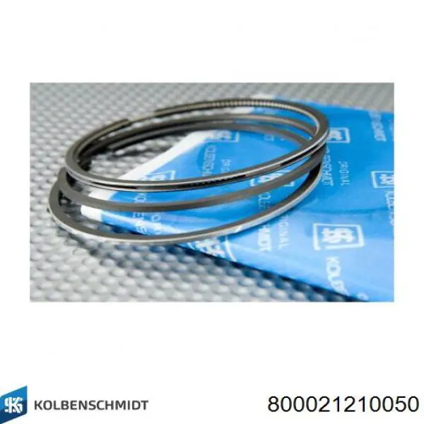 Pierścienie tłokowe na 1 cylinder, 2. naprawa (+0,50) Kolbenschmidt 800021210050 cena, od 15,13 USD