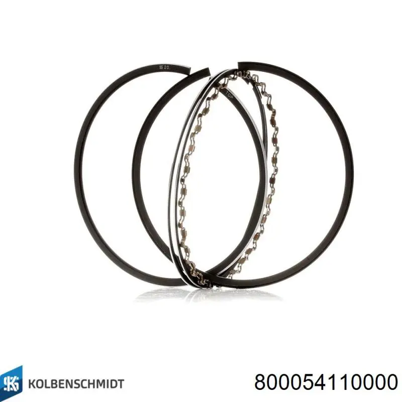 Pierścienie tłokowe na 1 cylinder, STD. Kolbenschmidt 800054110000 cena, od 18,77 USD
