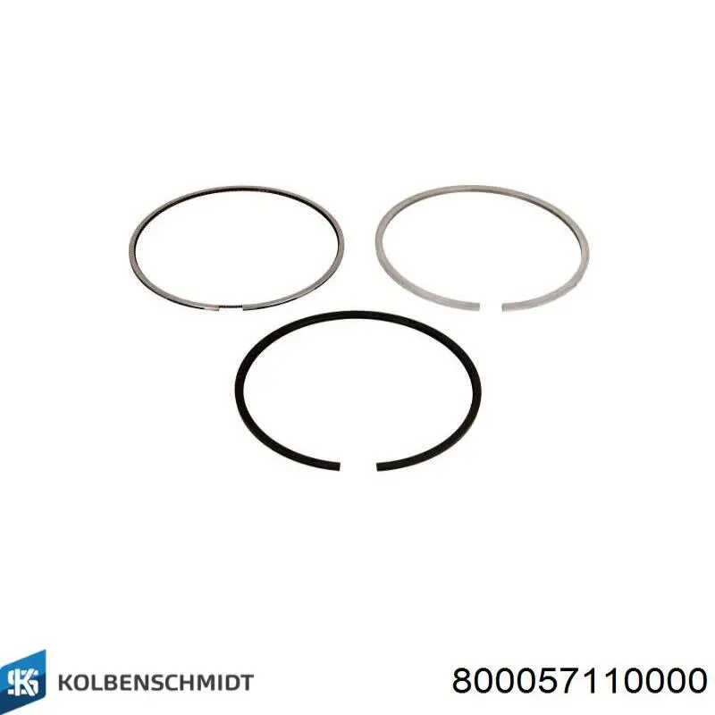 Pierścienie tłokowe na 1 cylinder, STD. Kolbenschmidt 800057110000 cena, od 35,66 USD