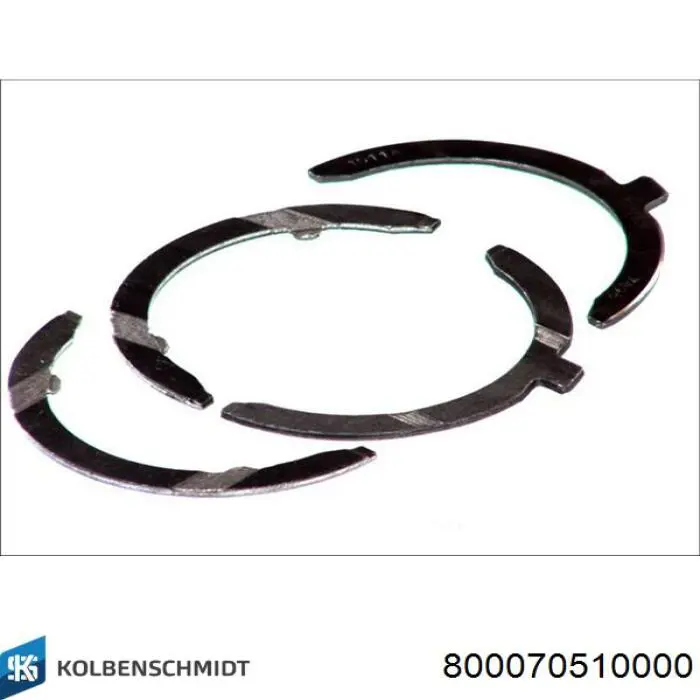 Do koszyka 800070510000 Kolbenschmidt Pierścienie tłokowe na 1 cylinder, STD.