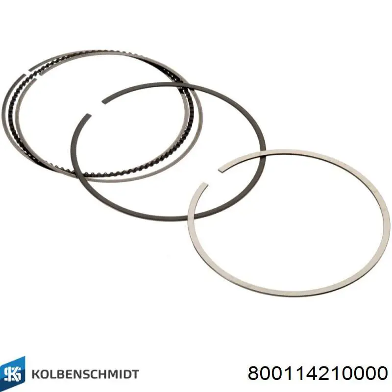 Pierścienie tłokowe na 1 cylinder, STD. Kolbenschmidt 800114210000 cena, od 32,69 USD