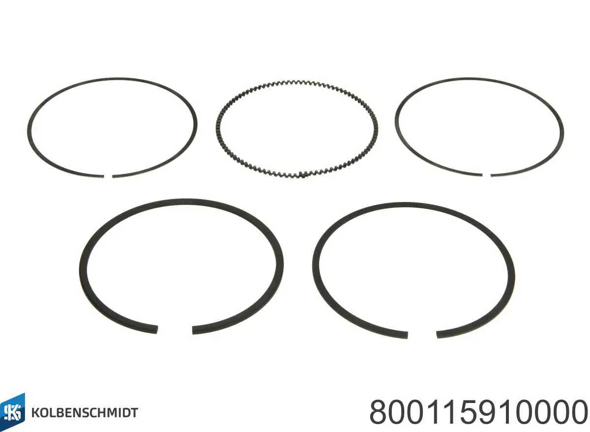 Pierścienie tłokowe na 1 cylinder, STD. Kolbenschmidt 800115910000 cena, od 28,83 USD