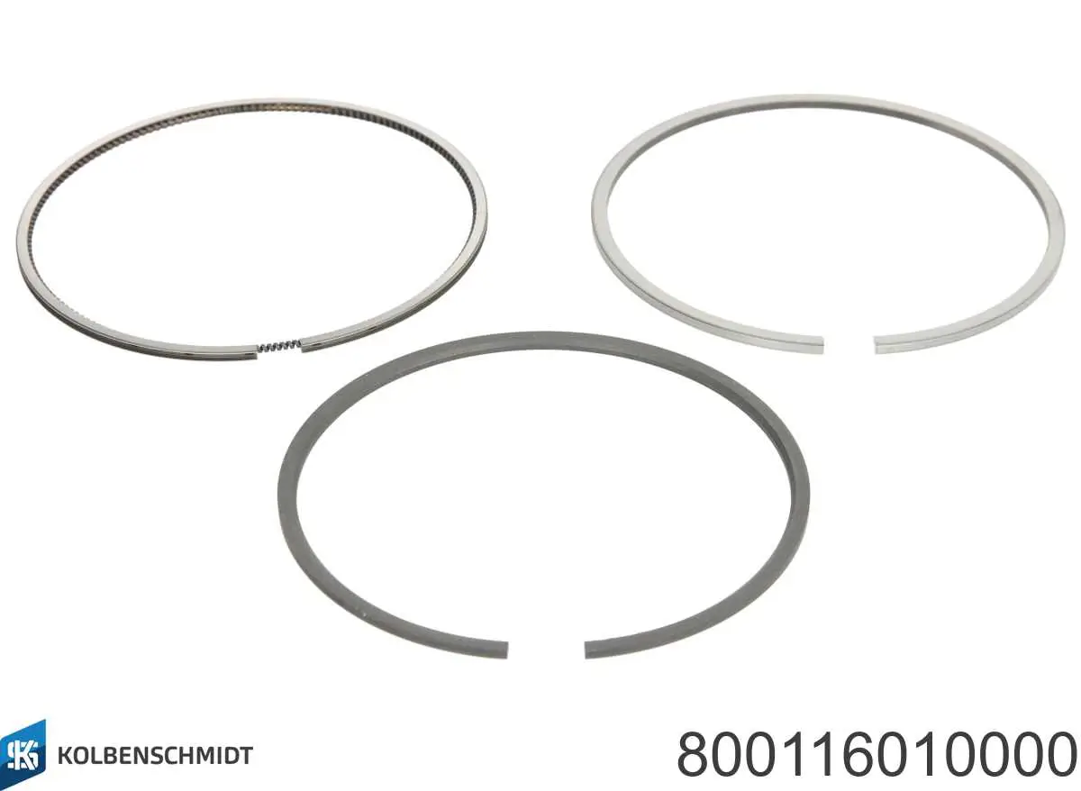 120332312R Renault (RVI) Pierścienie tłokowe na 1 cylinder, STD.