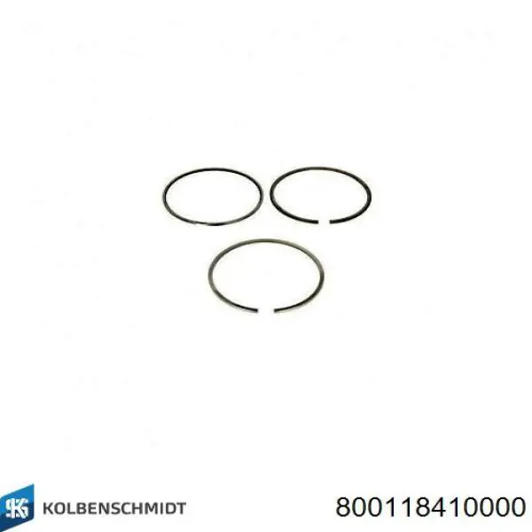 Pierścienie tłokowe na 1 cylinder, STD. Kolbenschmidt 800118410000 cena, od 27,53 USD