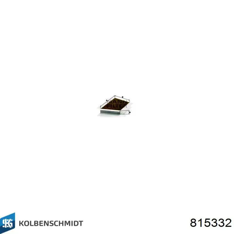 Prowadnica zaworu Kolbenschmidt 815332