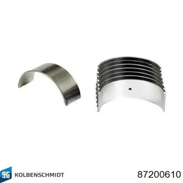  Panewki korbowodowe wału korbowego, zestaw, 1. naprawa (+0,25) Audi 100 