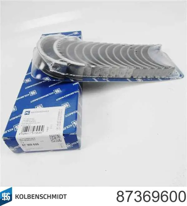 Panewki główne wału korbowego, zestaw, standardowe (STD) Kolbenschmidt 87369600 cena, od 59,06 USD