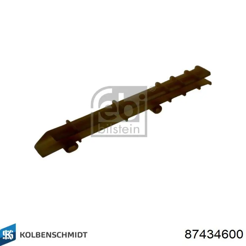 87434600 Kolbenschmidt Panewki główne wału korbowego, zestaw, standardowe (STD)