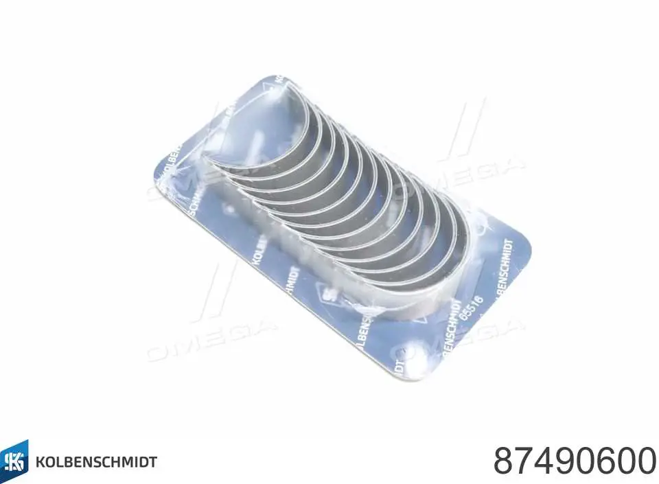 Do koszyka Panewki korbowodowe wału korbowego, zestaw, standardowe (STD) BMW 3  E46