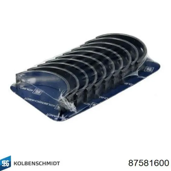 Panewki główne wału korbowego, zestaw, standardowe (STD) Kolbenschmidt 87581600 cena, od 32,75 USD