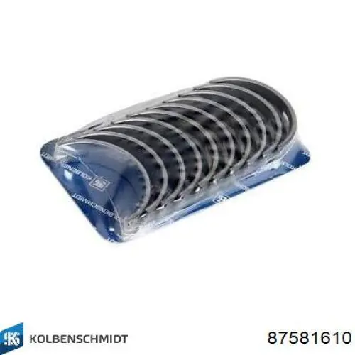 Panewki główne wału korbowego, zestaw, 1. naprawa (+0,25) Kolbenschmidt 87581610 cena, od 26,59 USD