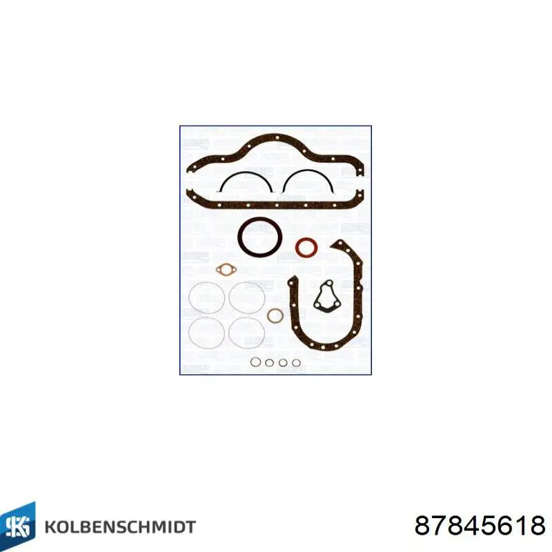 Panewki korbowodowe wału korbowego, zestaw, 1. naprawa (+0,25) Dacia Solenza hatchback (2003 - 2005) cena, od 12,51 USD