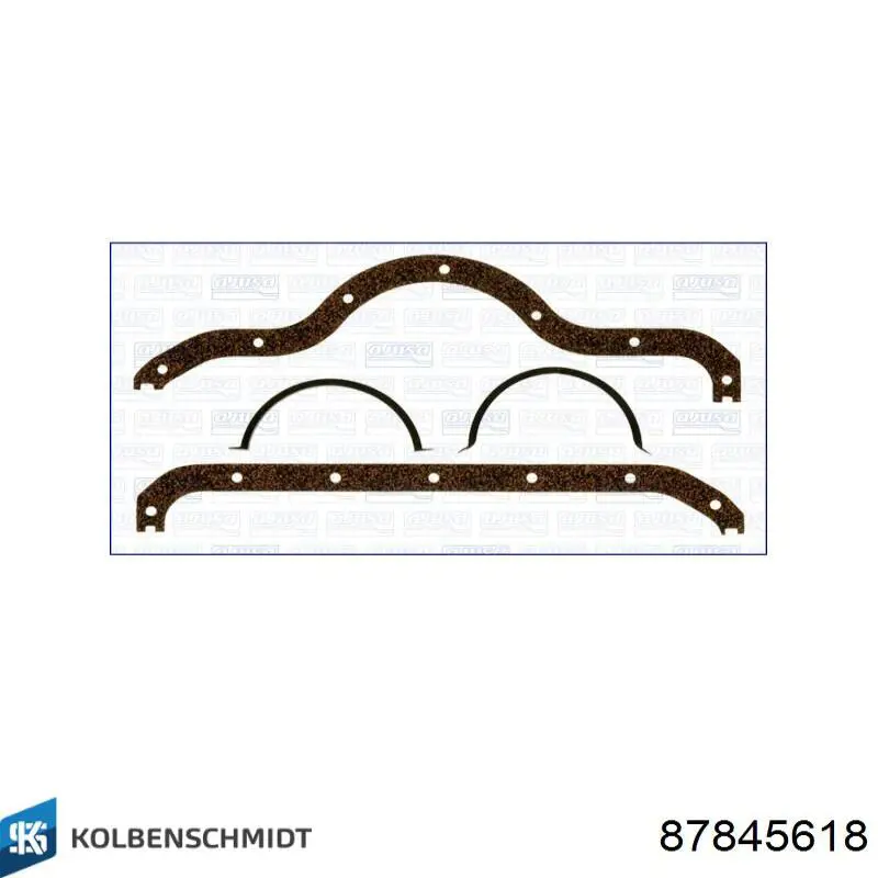 Panewki korbowodowe wału korbowego, zestaw, 1. naprawa (+0,25) do Dacia Solenza  