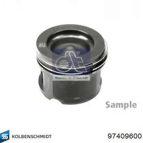 Tłok, komplet do jednego cylindru, STD Kolbenschmidt 97409600 cena, od 109,61 USD
