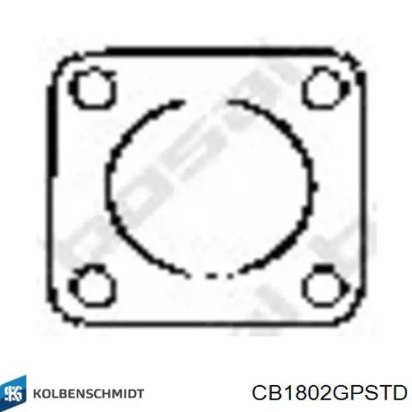 Panewki korbowodowe wału korbowego, zestaw, standardowe (STD) Kolbenschmidt CB1802GPSTD cena, od 54,99 USD