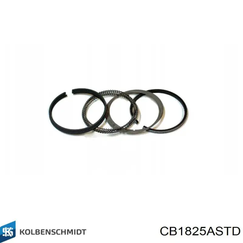  Panewki korbowodowe wału korbowego, zestaw, standardowe (STD) Mitsubishi Lancer 5