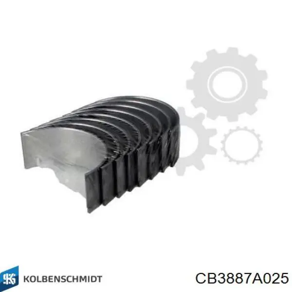 230604A930 Hyundai/Kia Panewki korbowodowe wału korbowego, zestaw, 1. naprawa (+0,25)