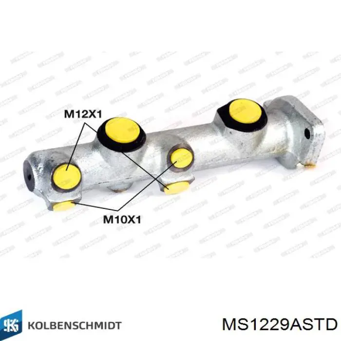 Do koszyka MS1229ASTD Kolbenschmidt Panewki główne wału korbowego, zestaw, standardowe (STD)