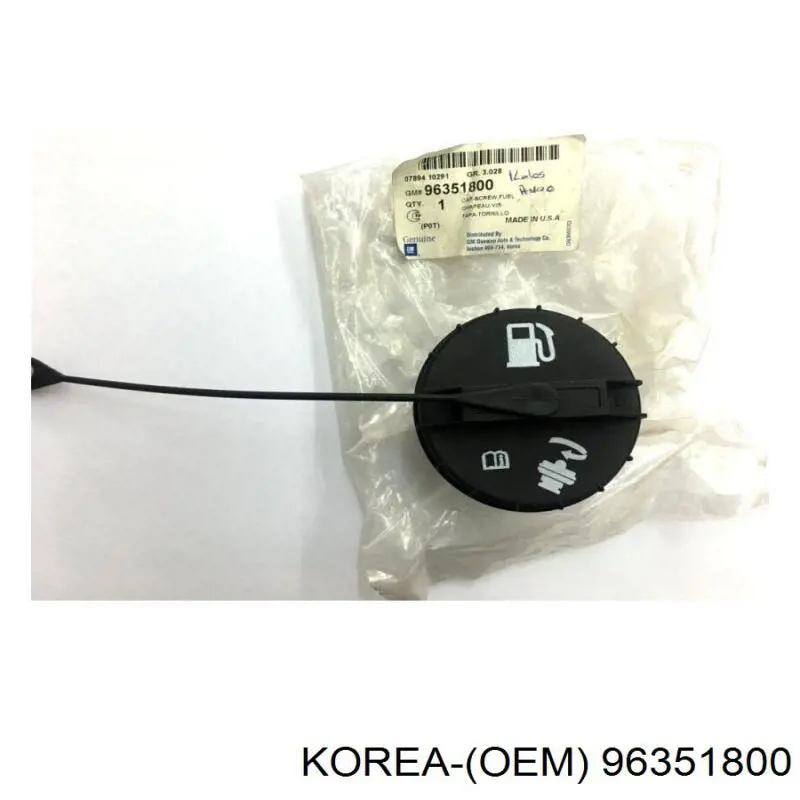 96351800 Korea (oem) korek wlewu paliwa