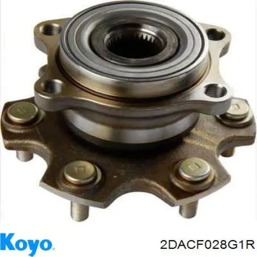 2DACF028G1R Koyo Piasta przednia