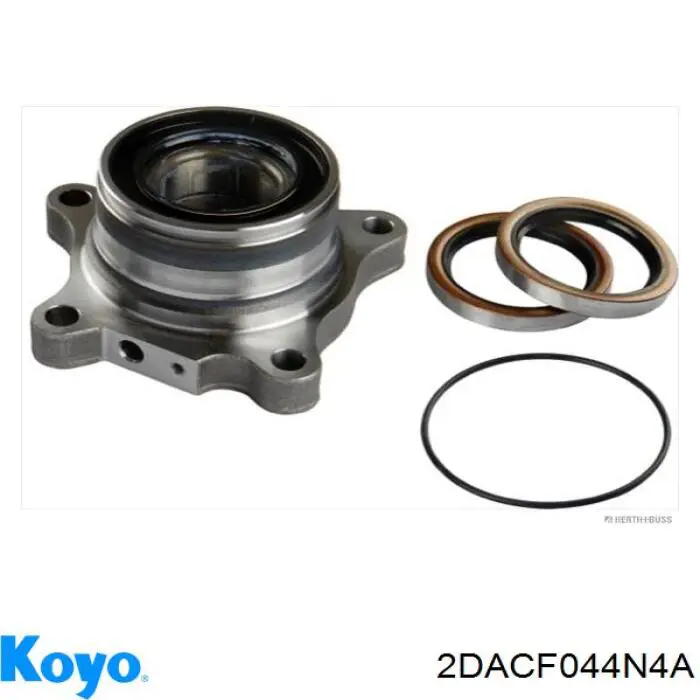 2DACF044N4A Koyo Piasta tylna lewa