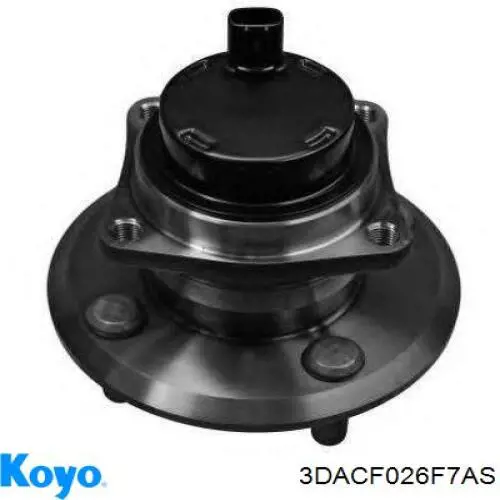 Piasta tylna Koyo 3DACF026F7AS cena, od 78,64 USD