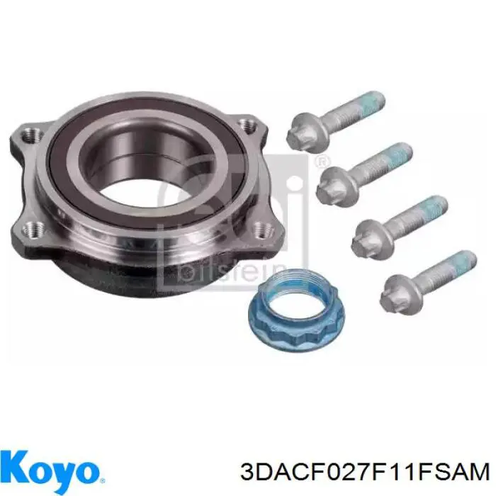 Piasta tylna Koyo 3DACF027F11FSAM cena, od 144,02 USD