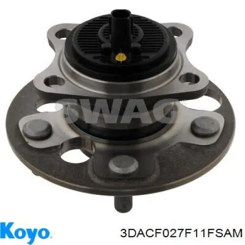 Do koszyka 3DACF027F11FSAM Koyo Piasta tylna