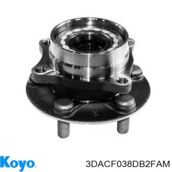 3DACF038DB2FAM Koyo Piasta przednia