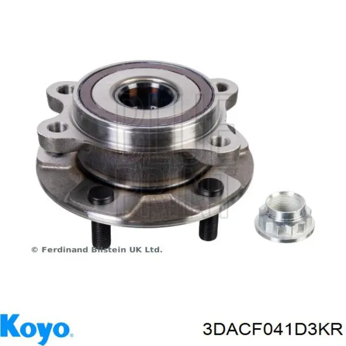 3DACF041D3KR Koyo Piasta przednia
