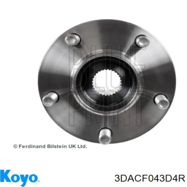 Piasta przednia Koyo 3DACF043D4R cena, od 84,41 USD
